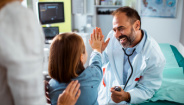 Médico y paciente Médico y paciente